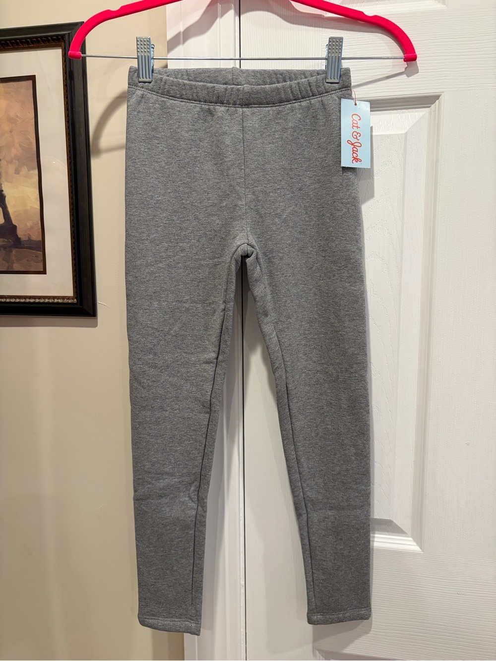 Cat & Jack Gray Fleece-Lined Legging Sweatpants ๐ฉถ